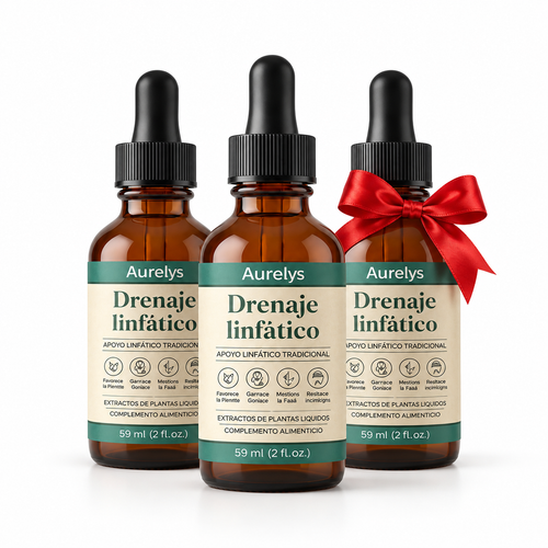 x3 Drenaje Linfático en Gotas - Nueva Fórmula